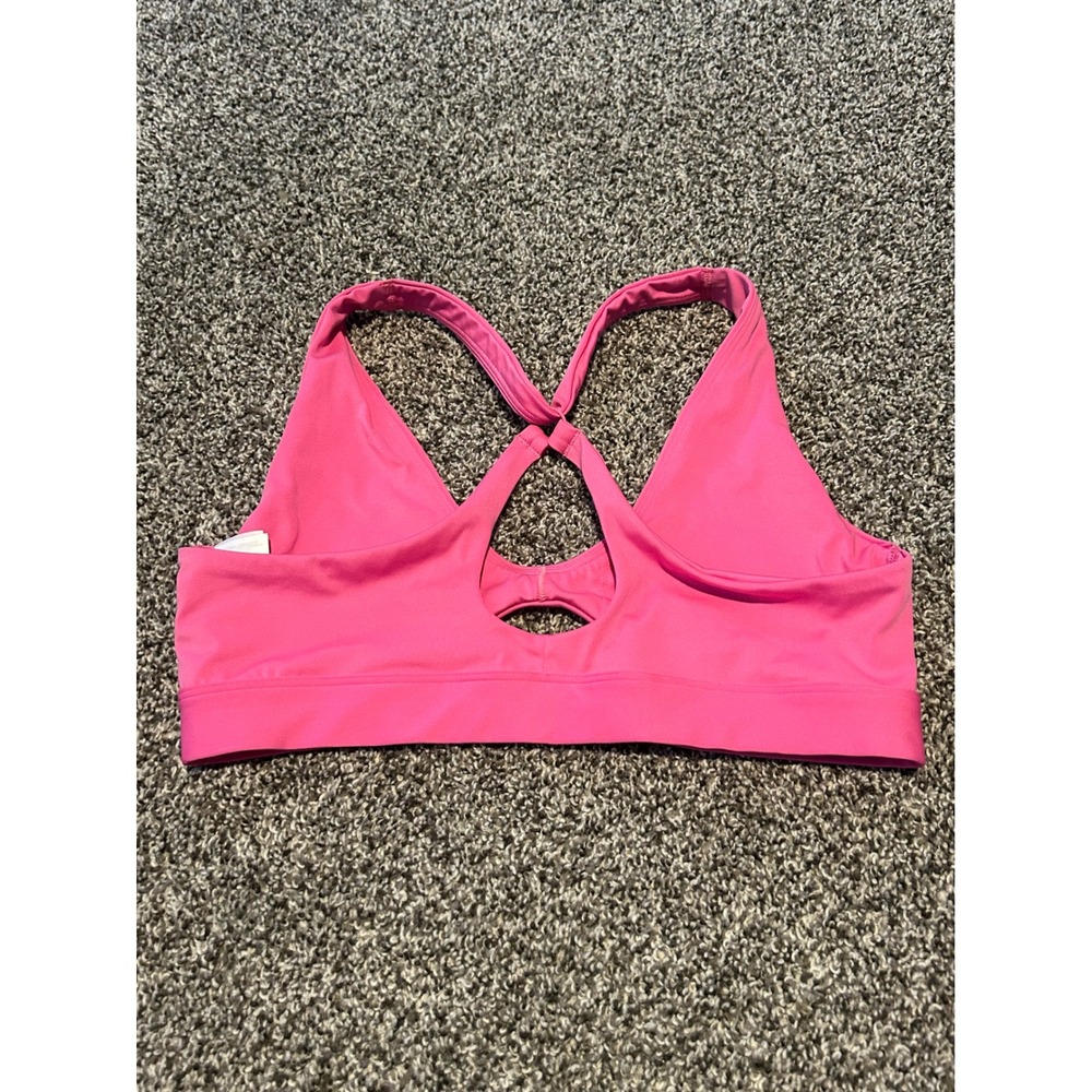 H5 Gymshark Womens XL Pink Racerback Keyhole Sports Bra Activewear - Picture 2 of 3